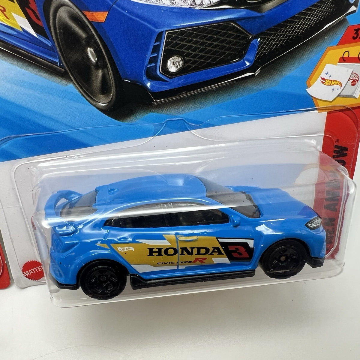 2 New Car Lot Hot Wheels~Honda Civic Type R Red & Blue Then & Now 2025~UNOPENED