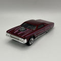 2022 Hot Wheels #128 Layin' Lowrider Red HW Experimotors Loose 5sp